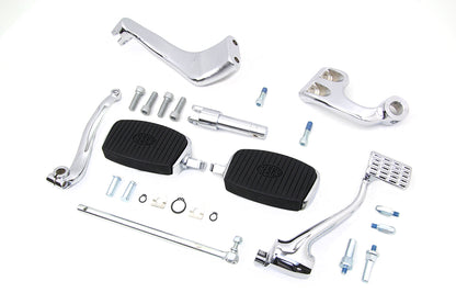 Chrome 3 Extension Mid Control Kit with Mini Footboards