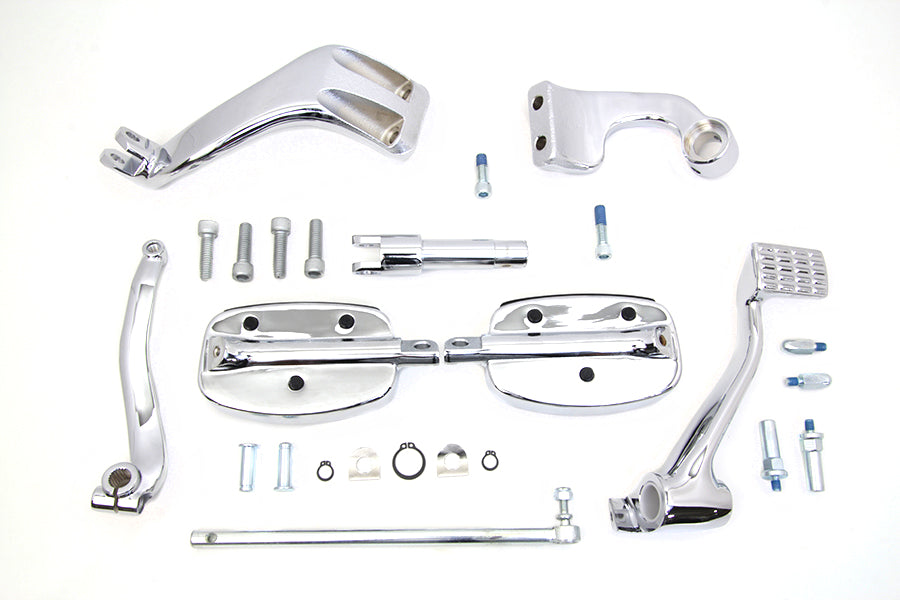 Chrome 3 Extension Mid Control Kit with Mini Footboards