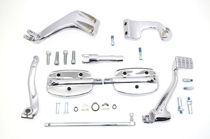Chrome 3 Extension Mid Control Kit with Mini Footboards