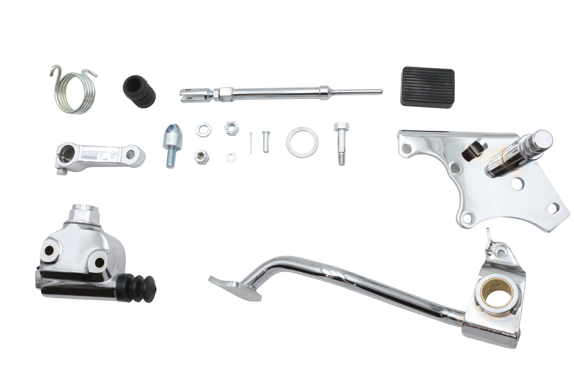 Mid Brake Control Kit Chrome