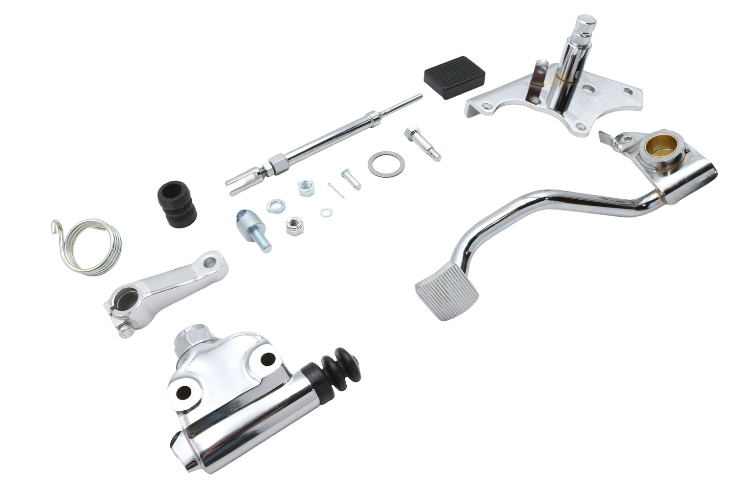 Mid Brake Control Kit Chrome