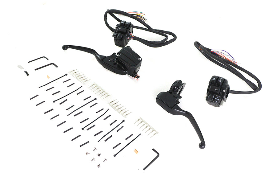 Matte Black Handlebar Control Kit