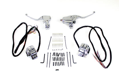 Chrome Handlebar Control Kit