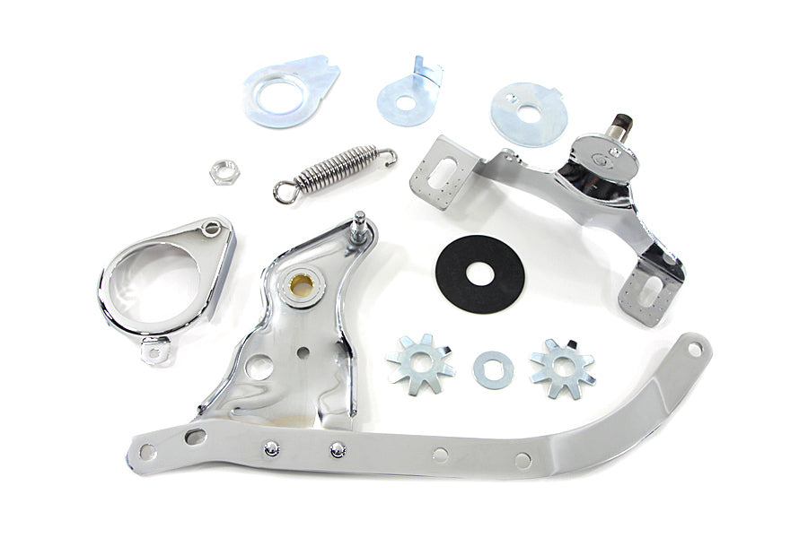 Chrome Foot Clutch Control Assembly