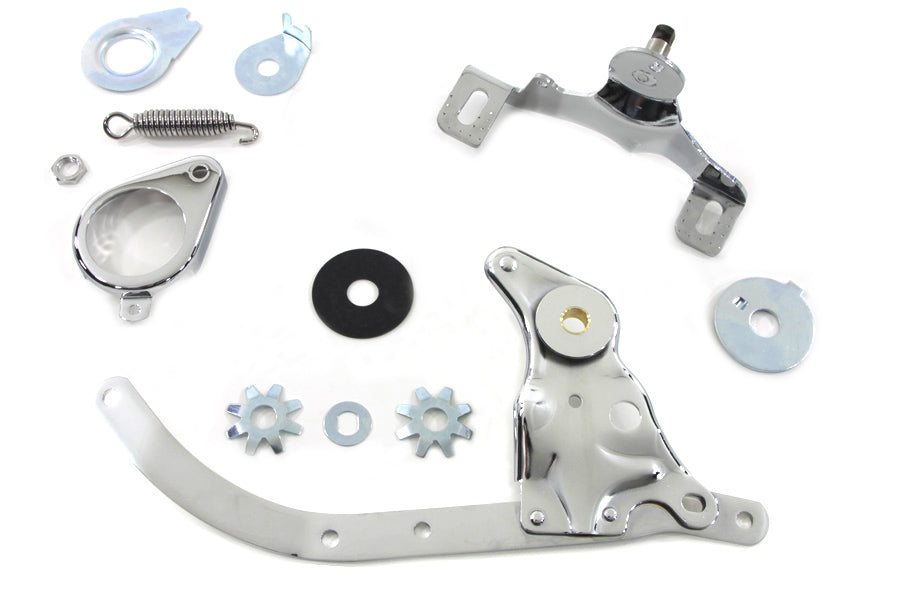 Chrome Foot Clutch Control Assembly