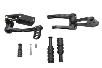 Ultima Billet Forward Control Kit Black