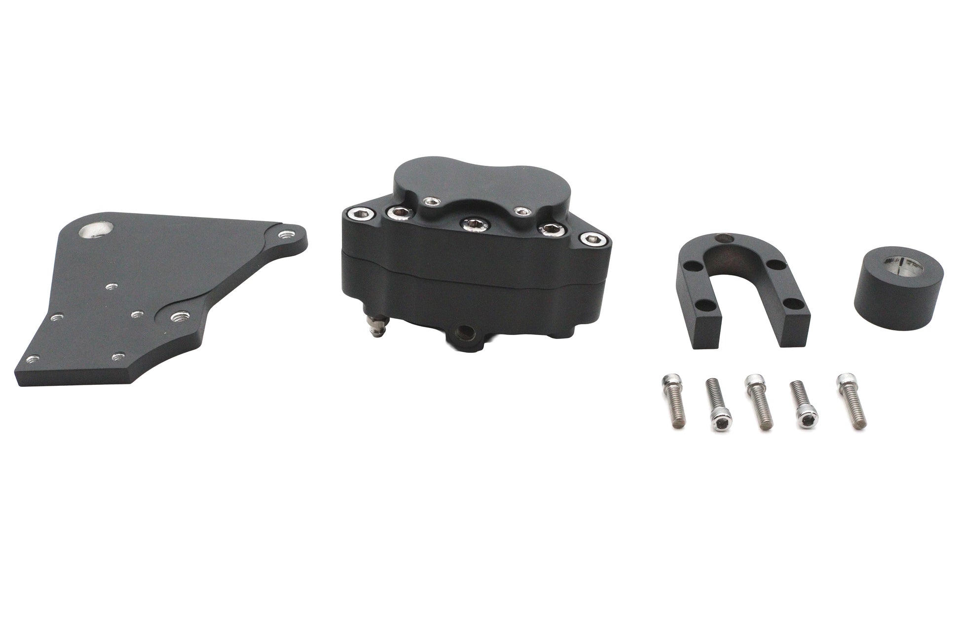 Ultima 4-Piston Front Brake Caliper Kit Black