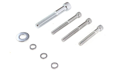 Sprocket Cover Screw Kit Chrome