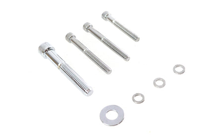 Sprocket Cover Screw Kit Chrome