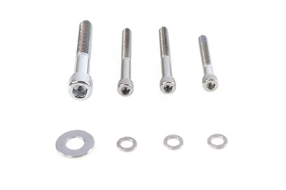 Sprocket Cover Screw Kit Chrome