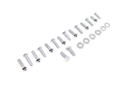 Motor Mount Kit Chrome