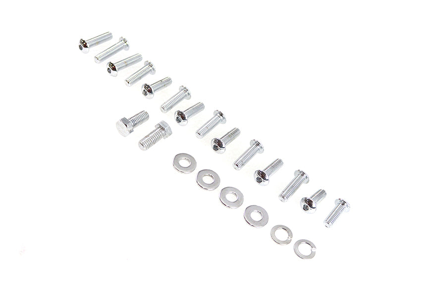 Motor Mount Kit Chrome