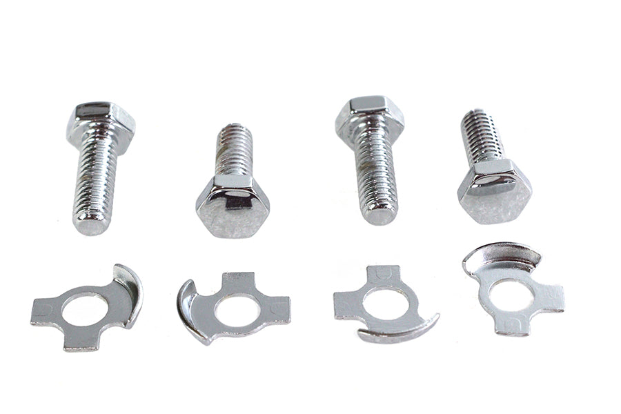 Front Fender Mount Kit Chrome