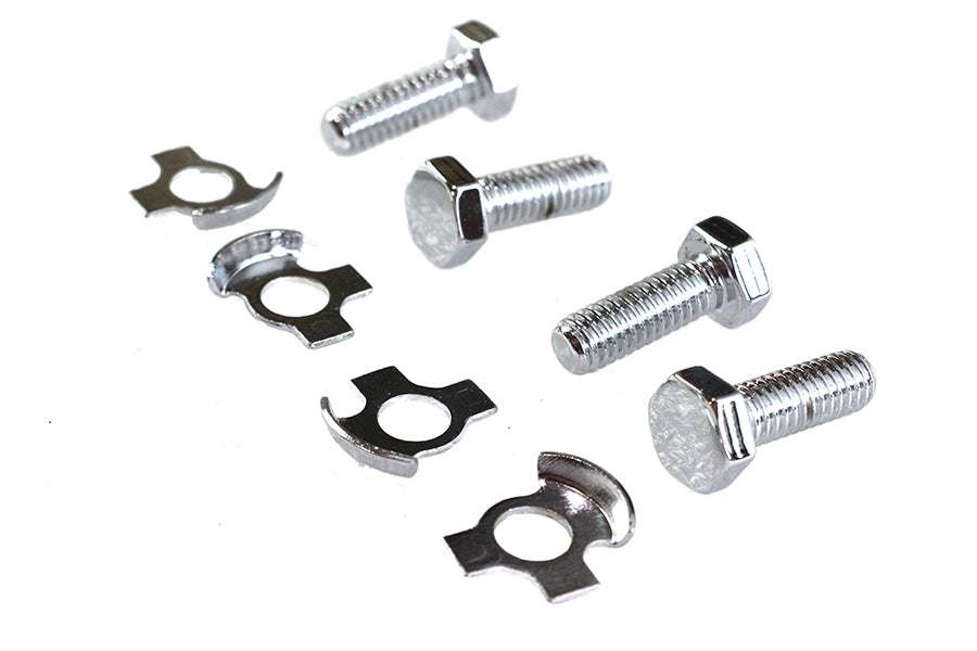 Front Fender Mount Kit Chrome