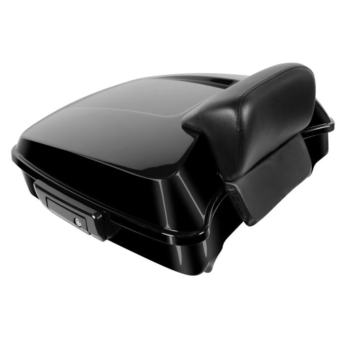 Color Match Harley® Touring Chopped Tour Pack in Black Hardware from HOGWORKZ