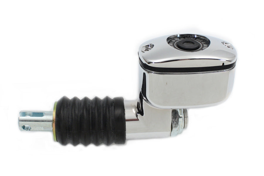 Chrome Rear Brake Master Cylinder Assembly