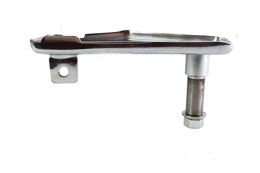 Rear Brake Pedal Mount Plate Chrome