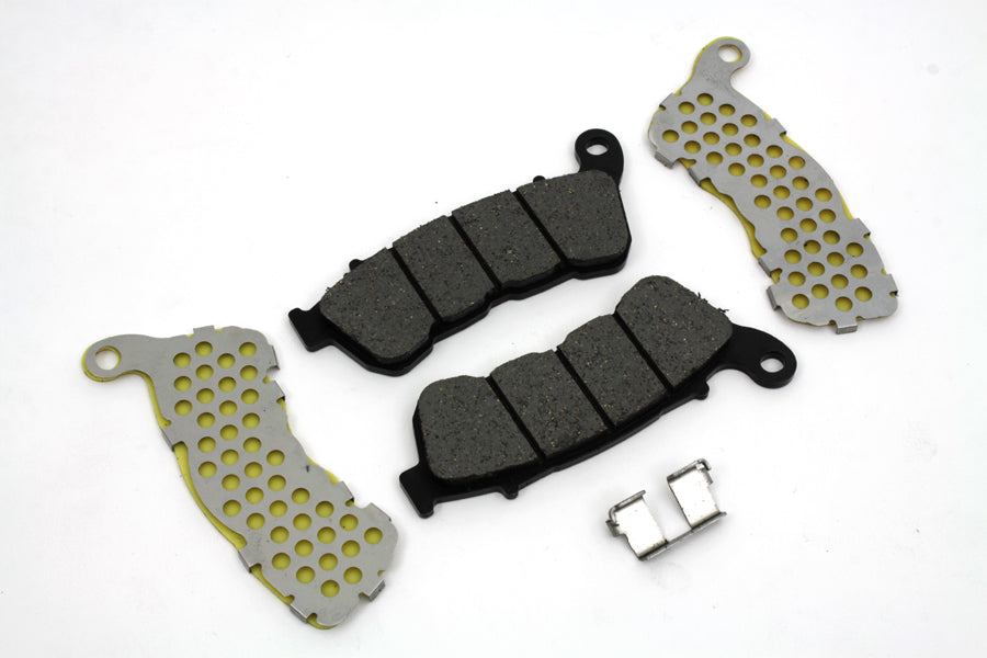 Zinc Duro Kevlar Front Brake Pad Set