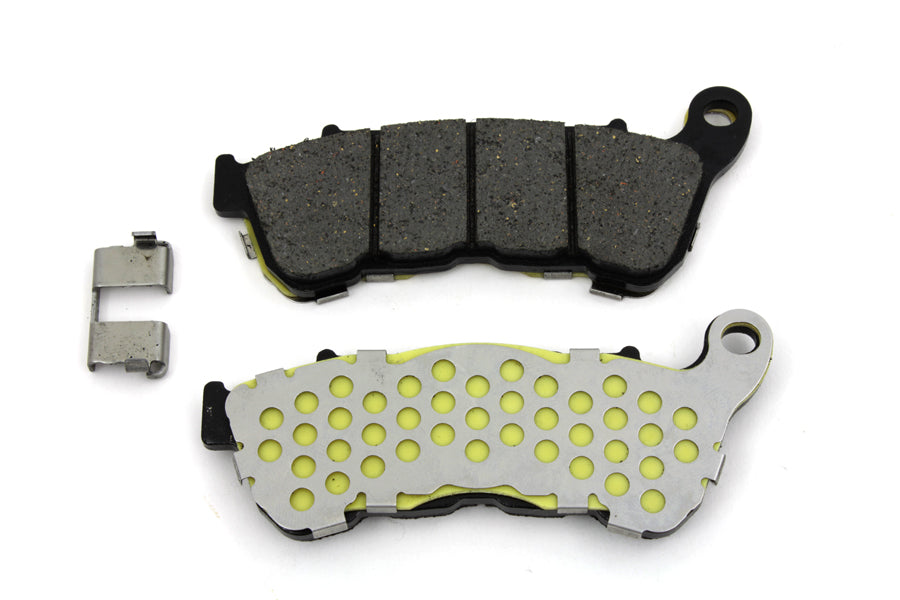 Zinc Duro Kevlar Front Brake Pad Set