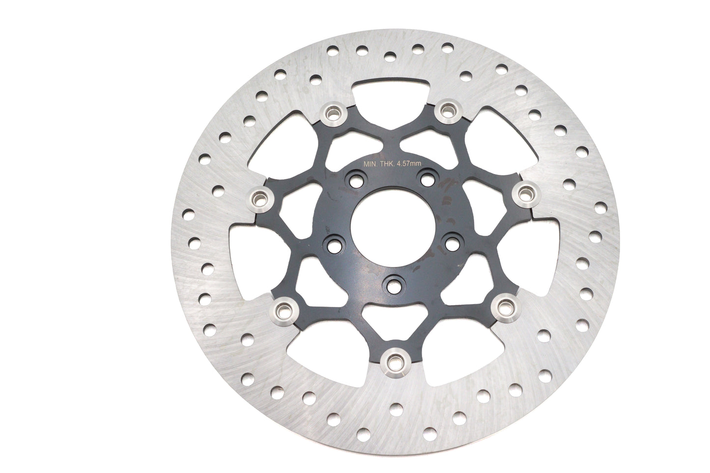 Floating Stainless Steel & Black 11.8 Front Brake Disc