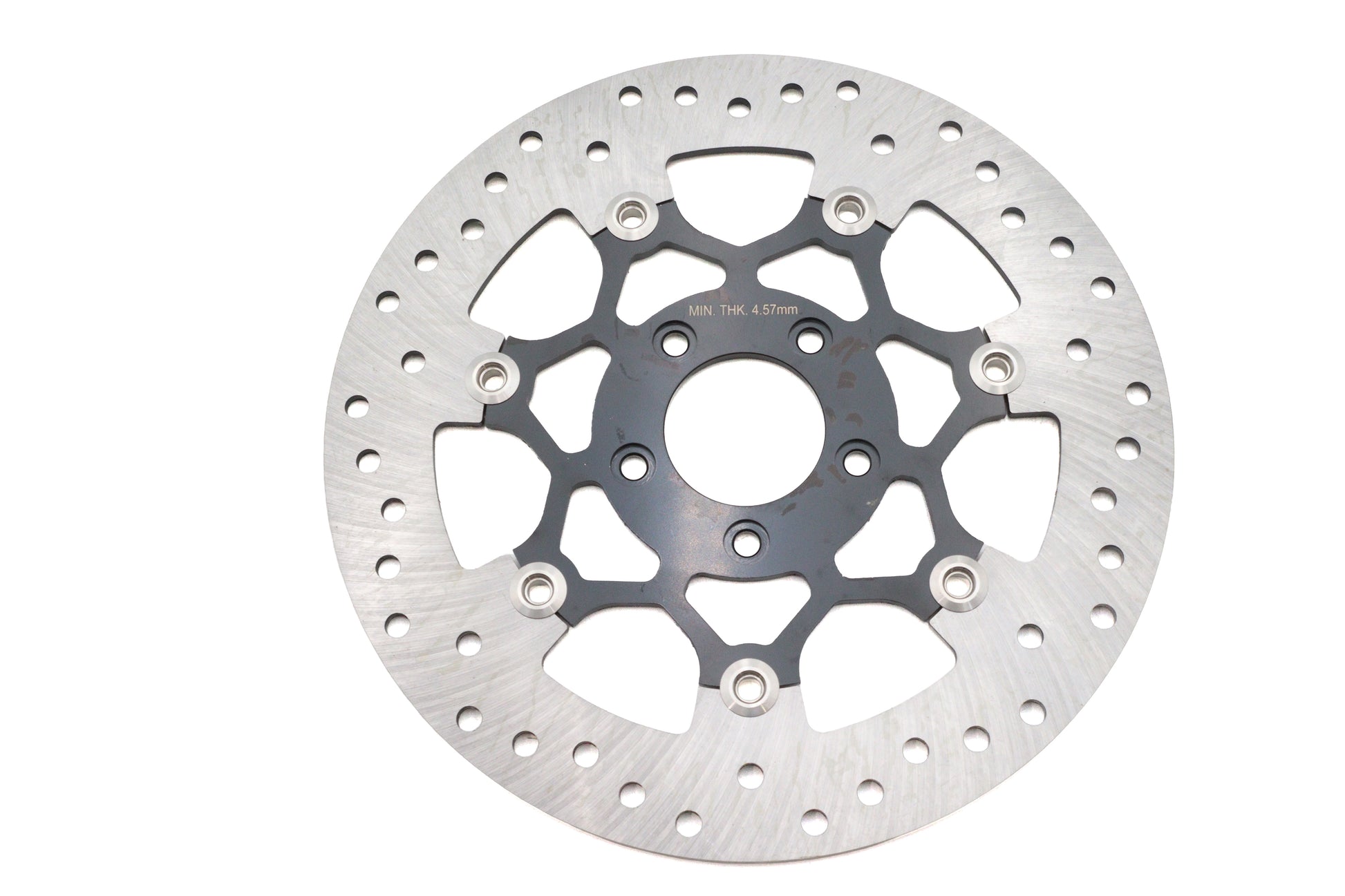 Floating Stainless Steel & Black 11.8 Front Brake Disc