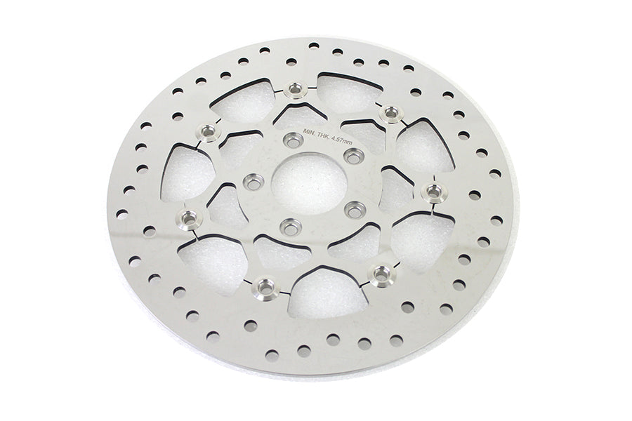 Floating Stainless Steel Mirror Polished 11.8 Front Brake