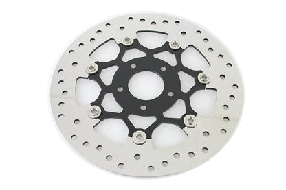 Floating Stainless Steel, Black & Polished 11.8 Front Brake