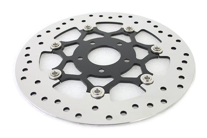 Floating Stainless Steel, Black & Polished 11.8 Front Brake