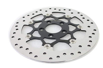 Floating Stainless Steel, Black & Polished 11.8 Front Brake