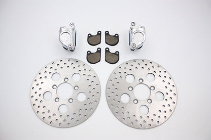 Front Dual Disc Calipers and 10 Disc Kit