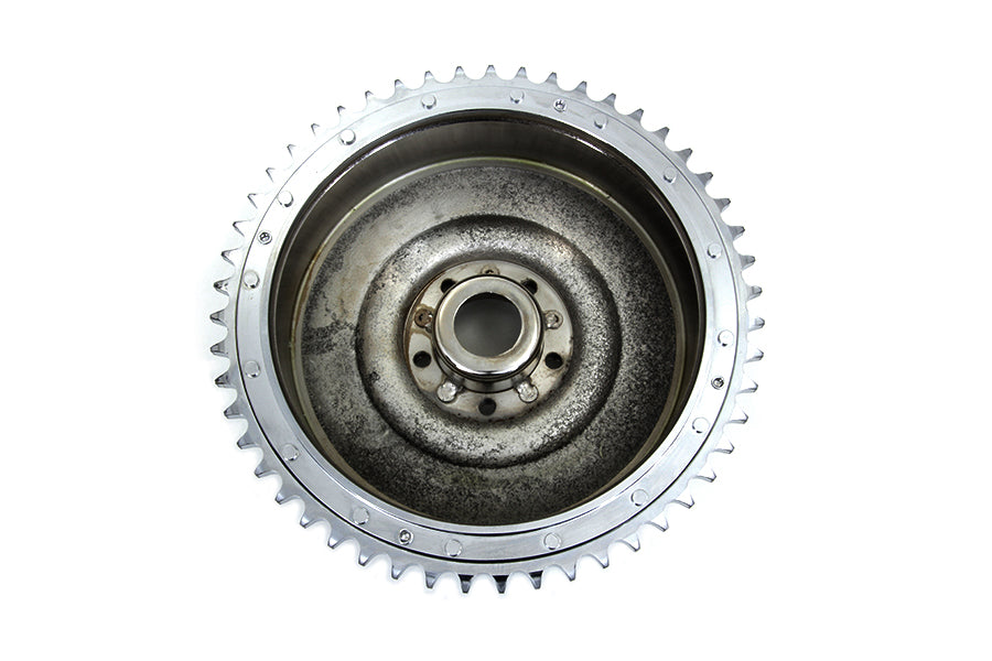 Cast Rear Mechanical Brake Drum Chrome