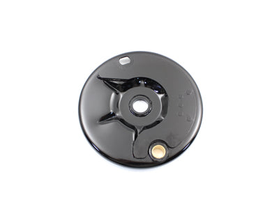 Replica Rear Brake Shoe Backing Plate Black