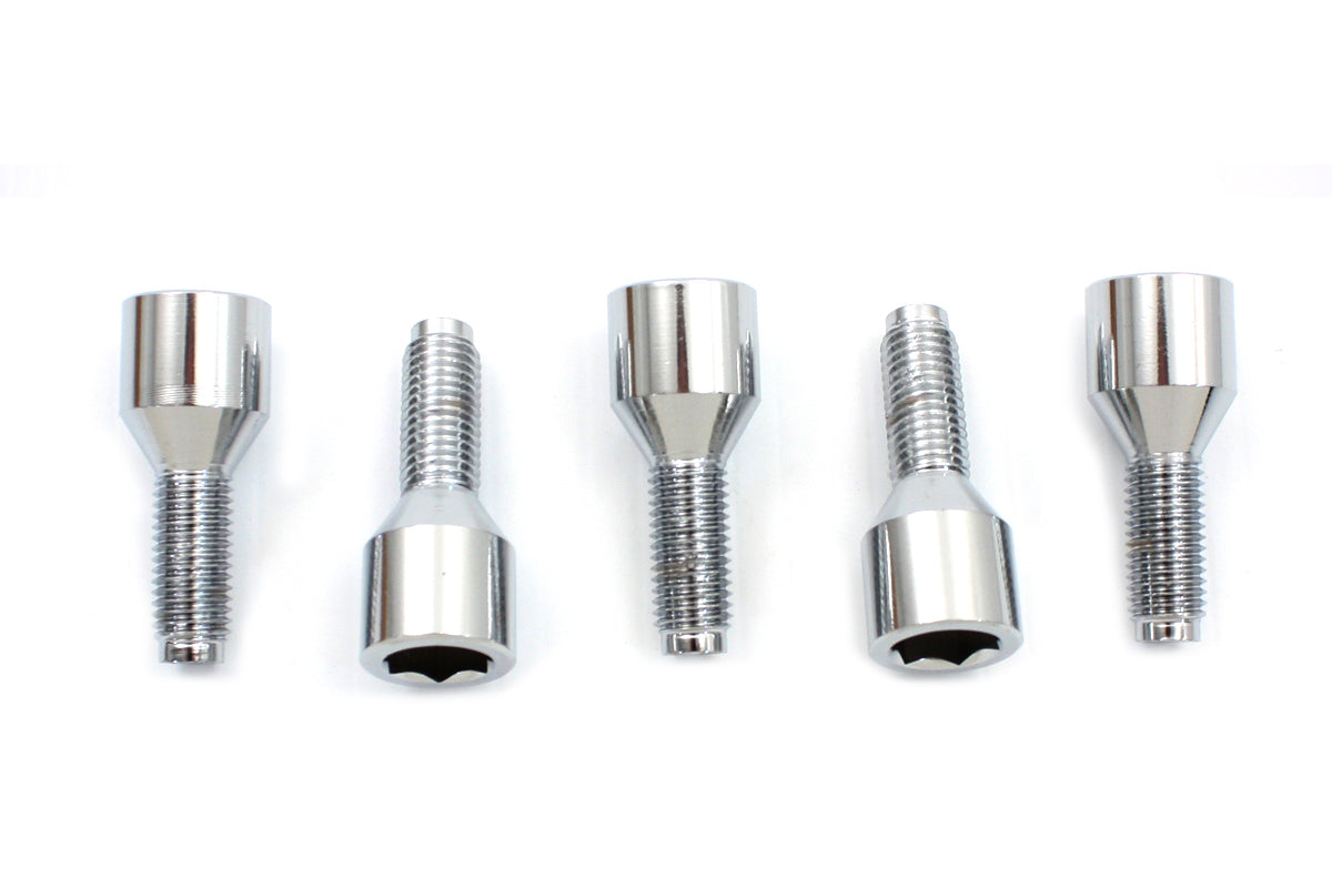 Brake Drum Wheel Lug Set Chrome