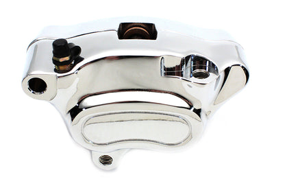 Chrome Front 4 Piston Left Side Caliper