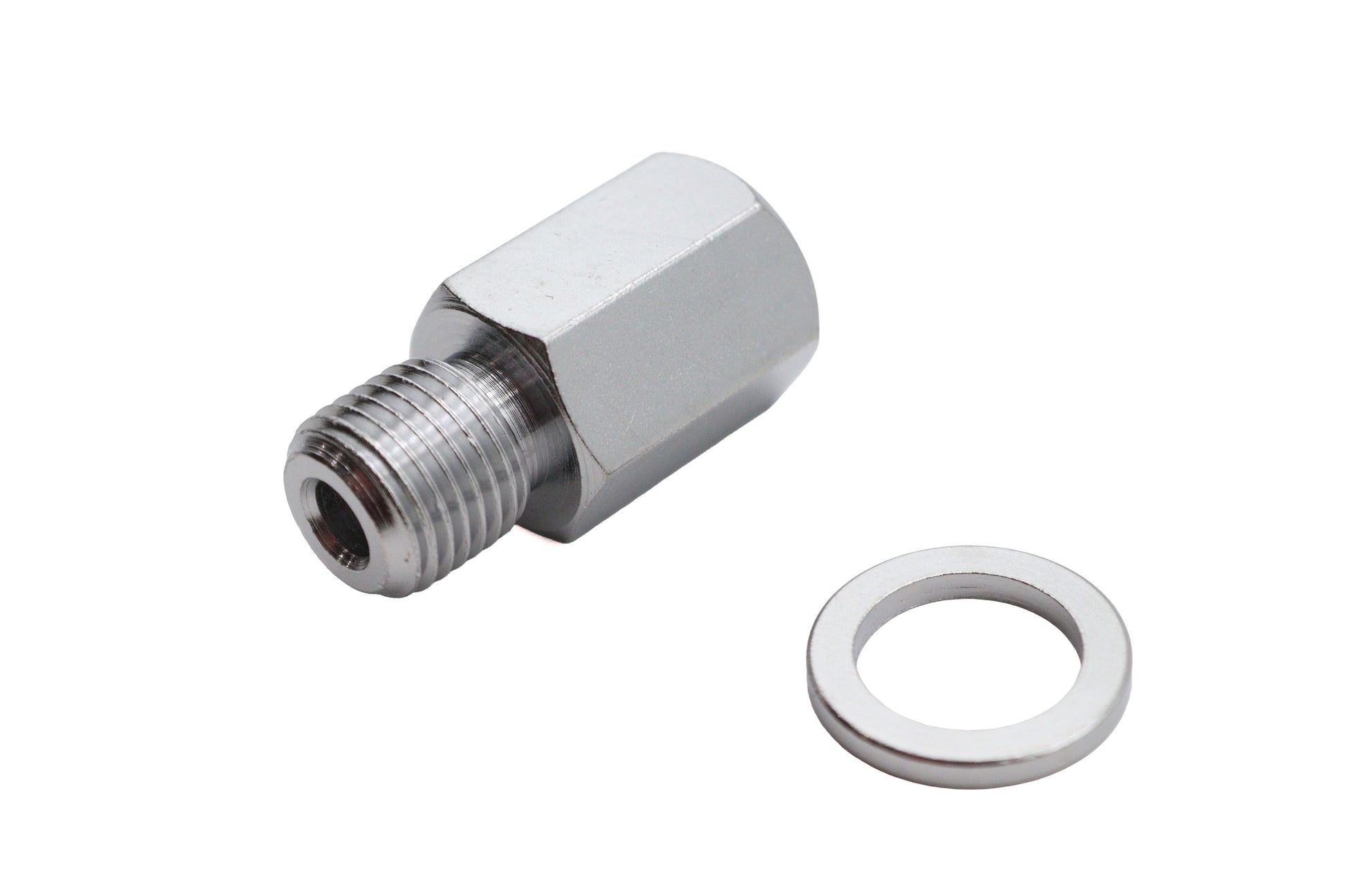 Chrome Brake Hose Fitting