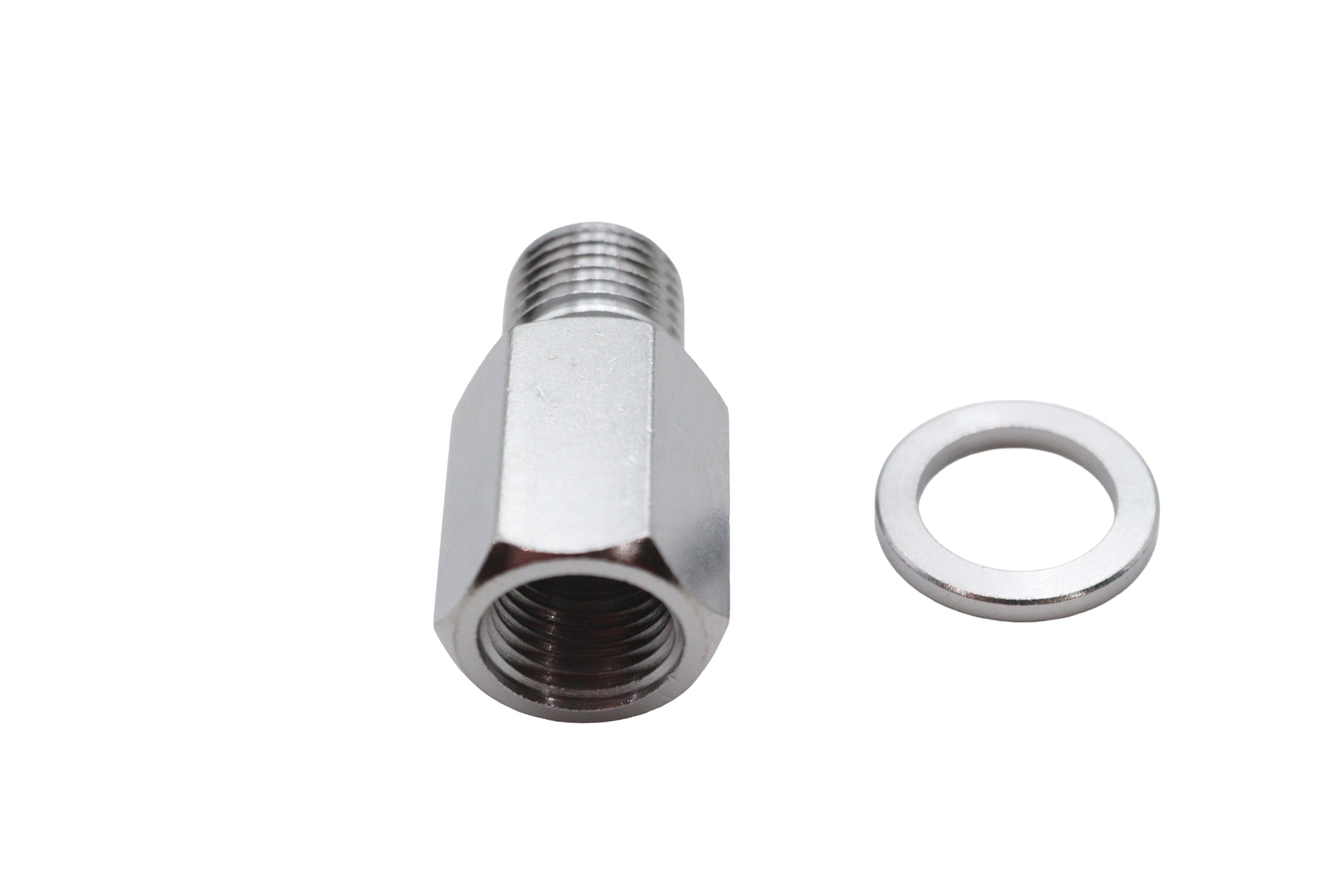 Chrome Brake Hose Fitting