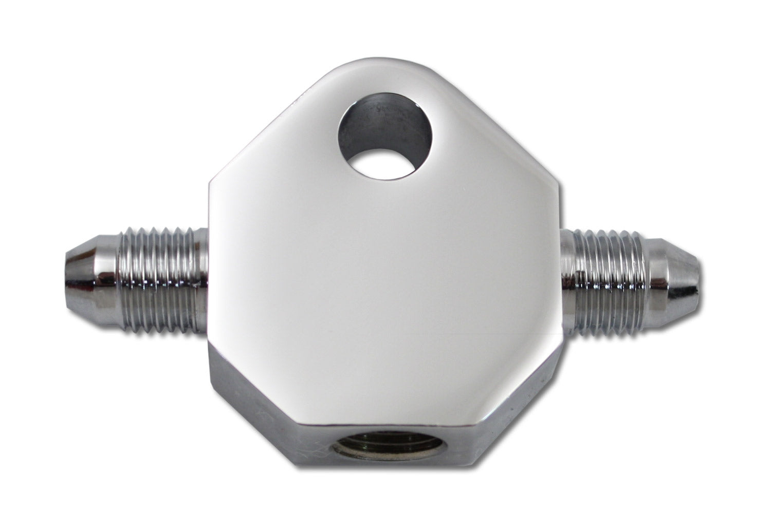 Brake Line Tee Chrome