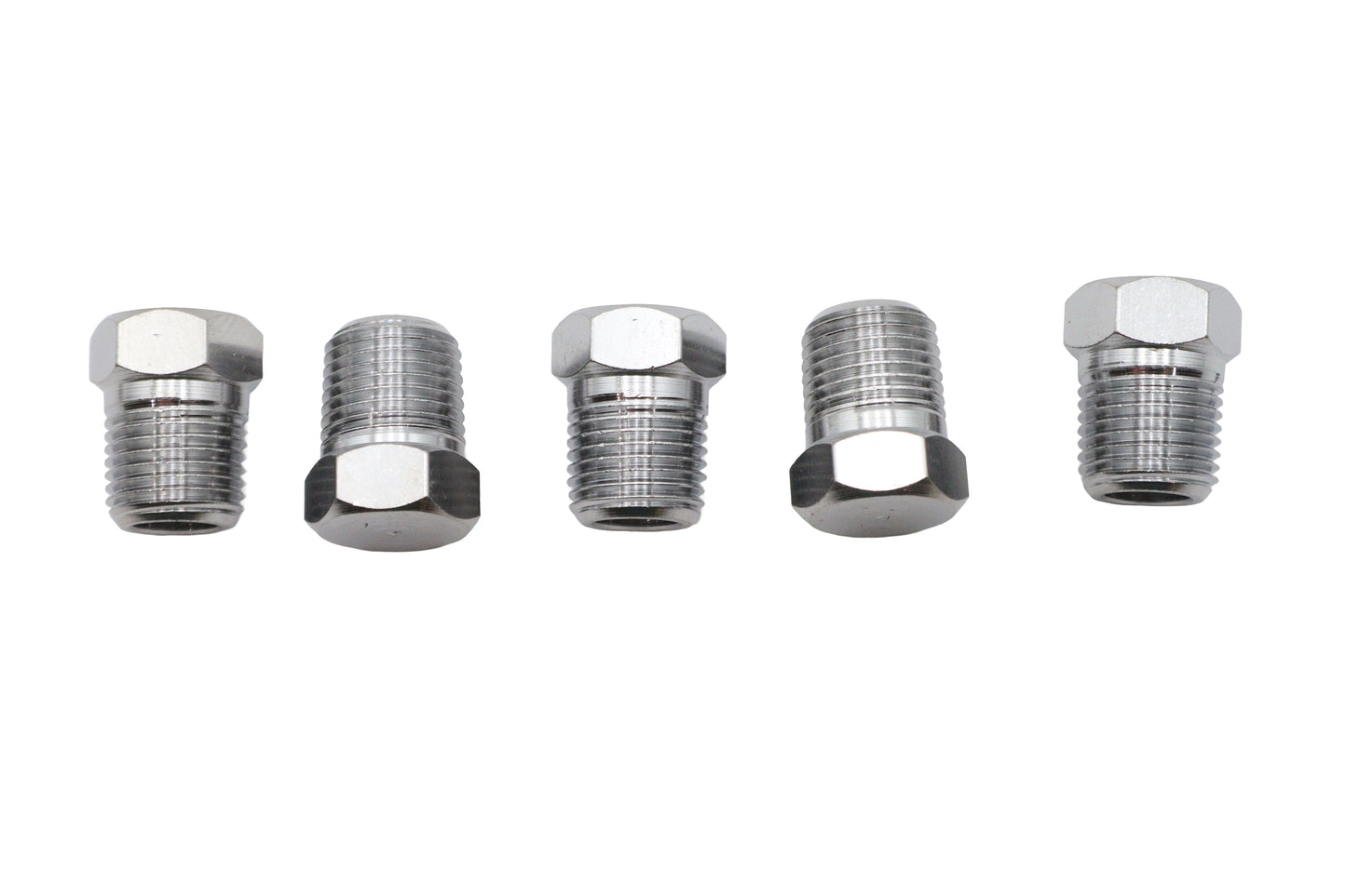 Chrome Brake Line Tee Plug