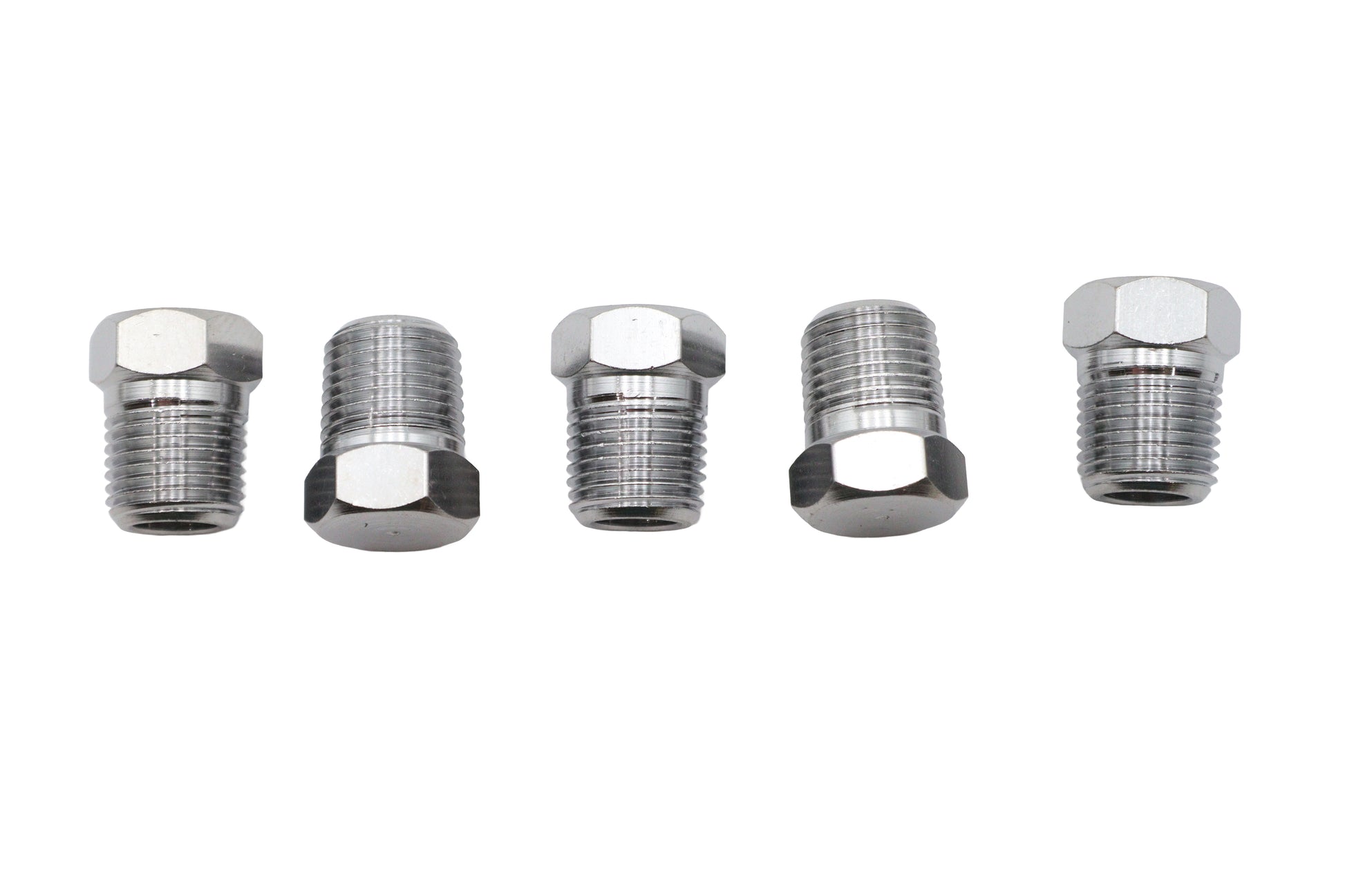 Chrome Brake Line Tee Plug