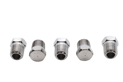 Chrome Brake Line Tee Plug