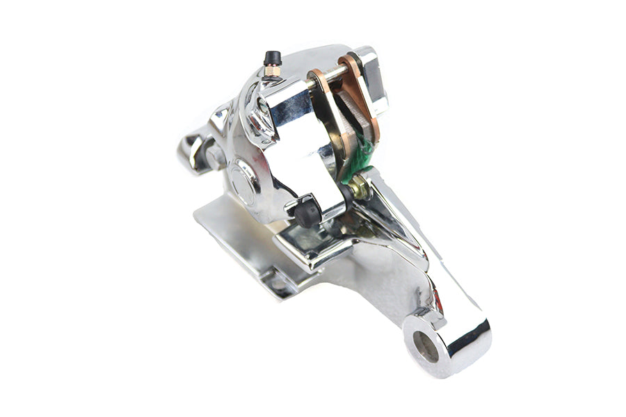 Chrome Rear Caliper with Bracket