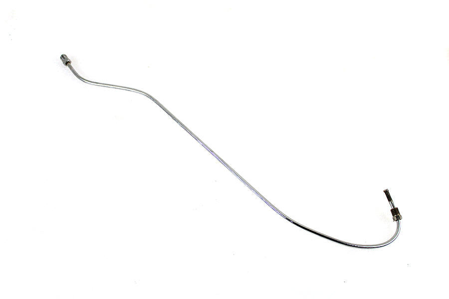 Steel Rear Brake Line Chrome