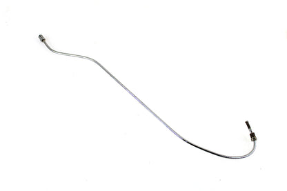 Steel Rear Brake Line Chrome