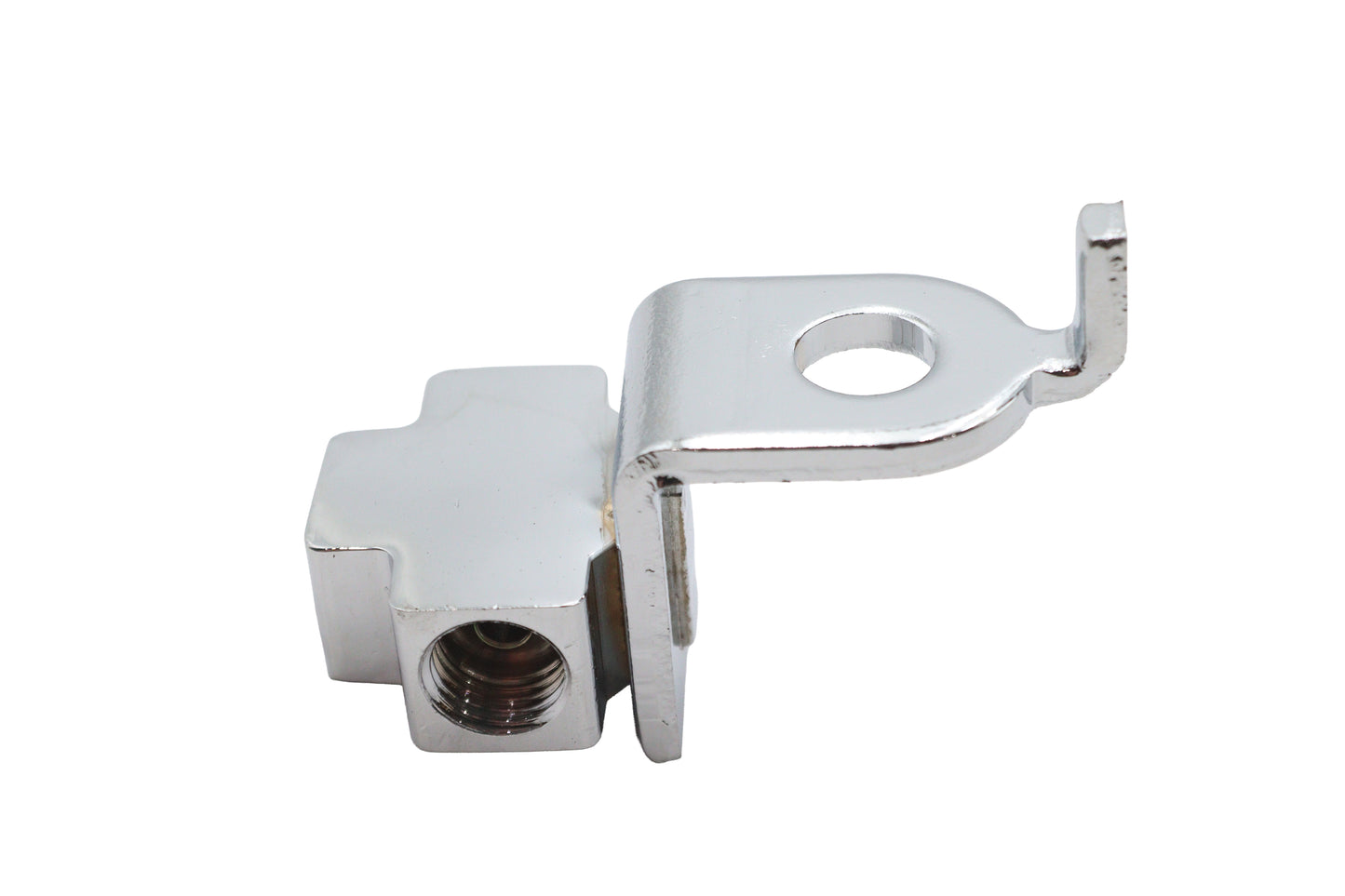 Front Brake Hose Tee Chrome