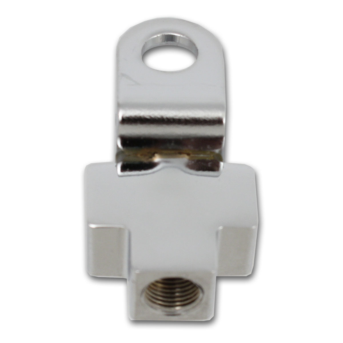 Brake Line Tee Chrome