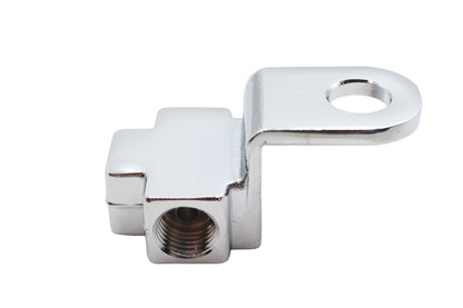 Front Brake Line Tee Chrome