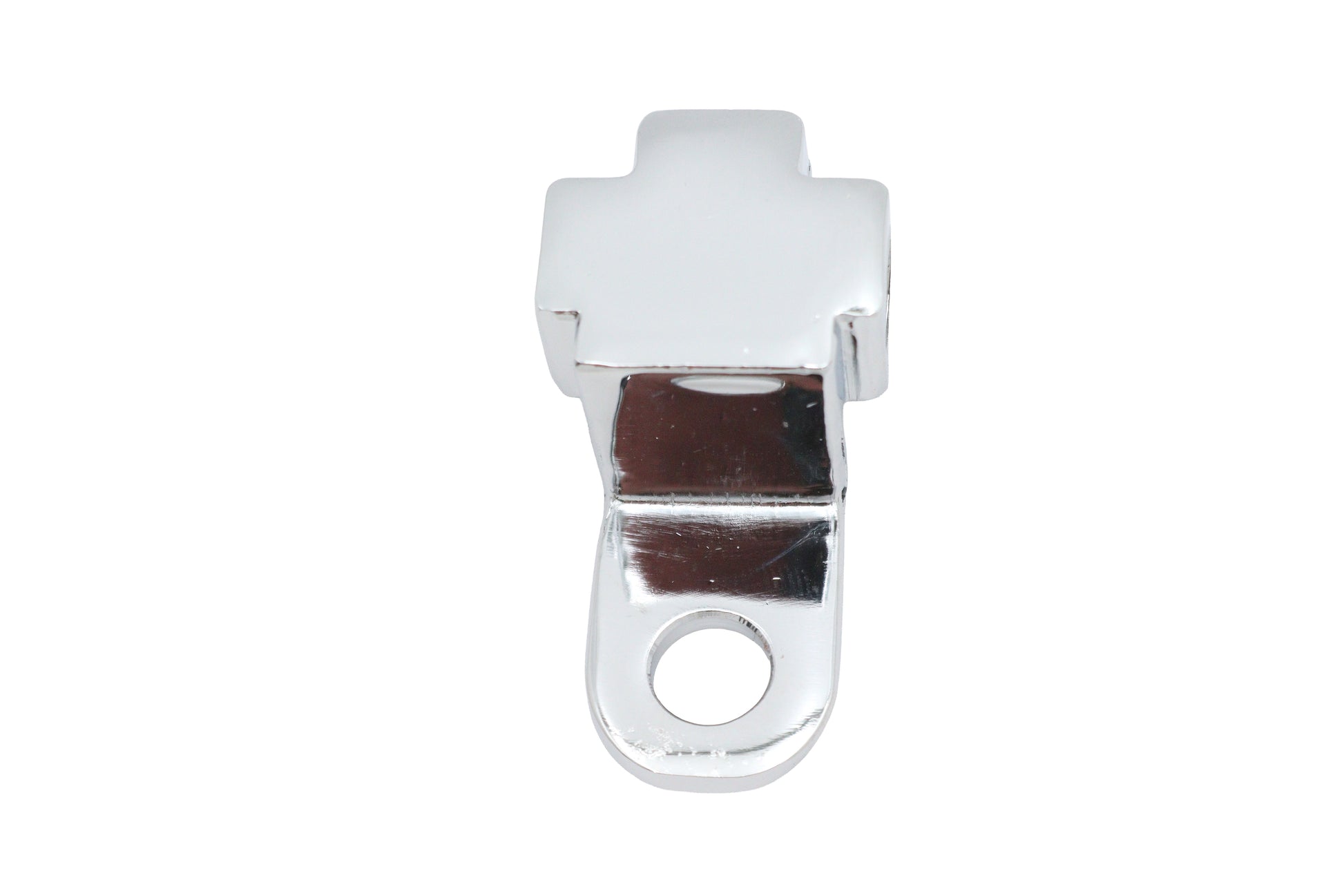Front Brake Line Tee Chrome