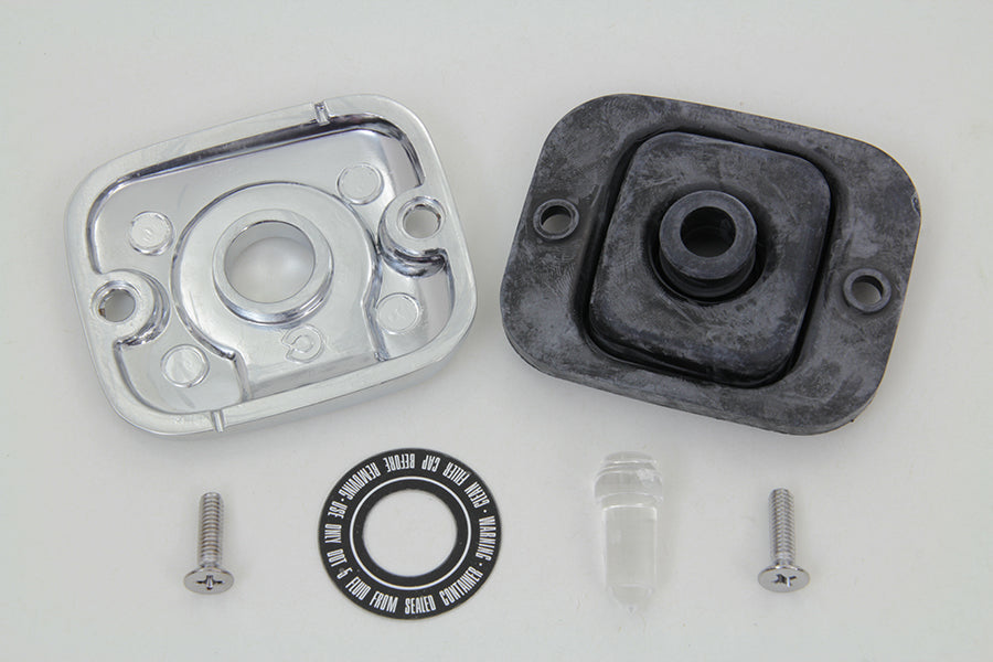 Front Master Cylinder Cover Smooth Chrome