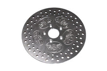 11-1/2 Rear Brake Disc Skull Design Stainless Steel