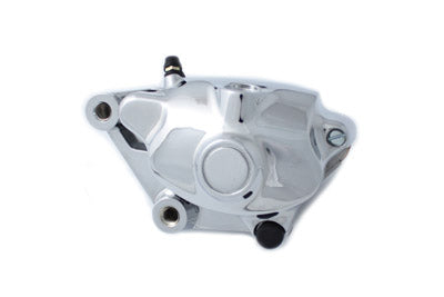 Silver 2 Piston Front Brake Caliper Left Side